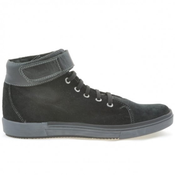Herrenstiefel 411 schwarz Velours Herrenstiefel 411 schwarz Velours