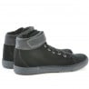Herrenstiefel 411 schwarz Velours