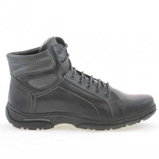 Jugendstiefel 461 schwarz+grau Jugendstiefel 461 schwarz+grau