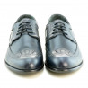Elegante Herrenschuhe 799 Indigo