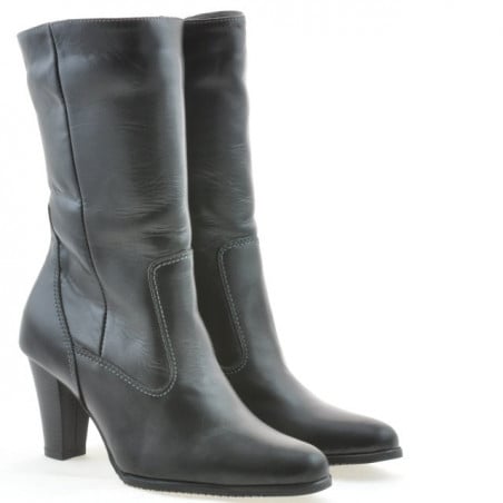 Damenstiefel 1142 schwarz