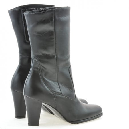 Damenstiefel 1142 schwarz