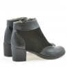 Damenstiefel 3240 Schwarz kombiniert