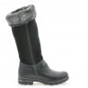 Kinderstiefel 3203 schwarz kombiniert