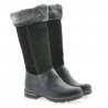 Kinderstiefel 3203 schwarz kombiniert