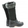 Kinderstiefel 3203 schwarz kombiniert