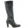 Damenstiefel 1141 schwarz