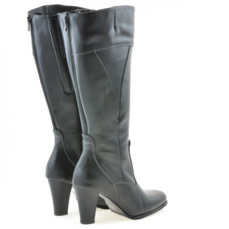Damenstiefel 1141 schwarz