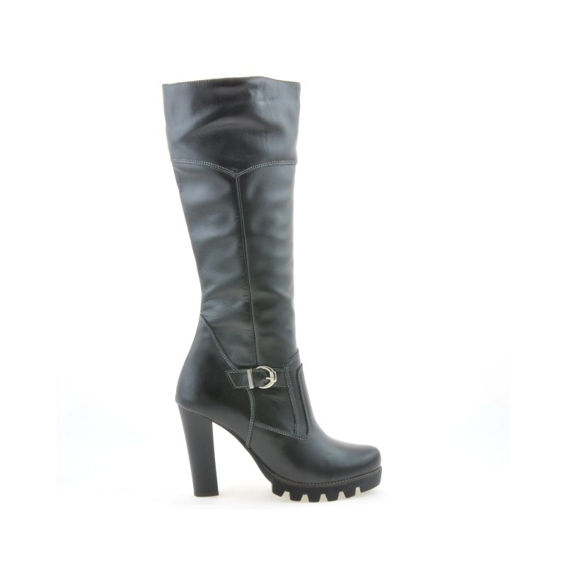 Damenstiefel 1140 schwarz