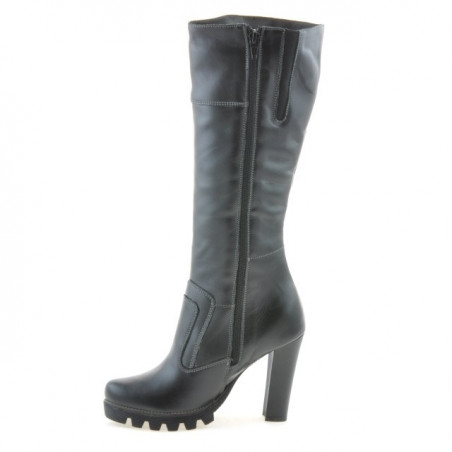 Damenstiefel 1140 schwarz