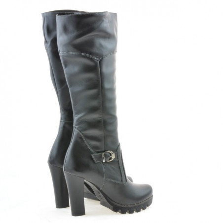 Damenstiefel 1140 schwarz