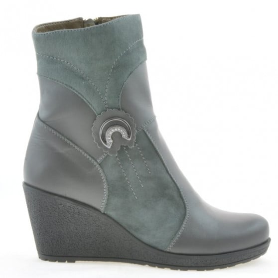 Damenschuhe 3220 grau kombiniert Damenschuhe 3220 grau kombiniert