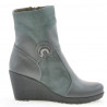Damenschuhe 3220 grau kombiniert