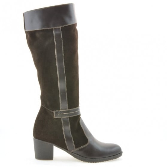 Damenstiefel 3260 Kaffee kombiniert Damenstiefel 3260 Kaffee kombiniert