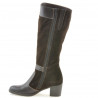Damenstiefel 3260 Kaffee kombiniert