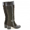 Damenstiefel 3260 Kaffee kombiniert