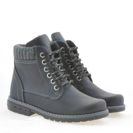 Kinderschuhe 3209 Tuxon Schwarz