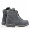 Kinderschuhe 3209 Tuxon Schwarz