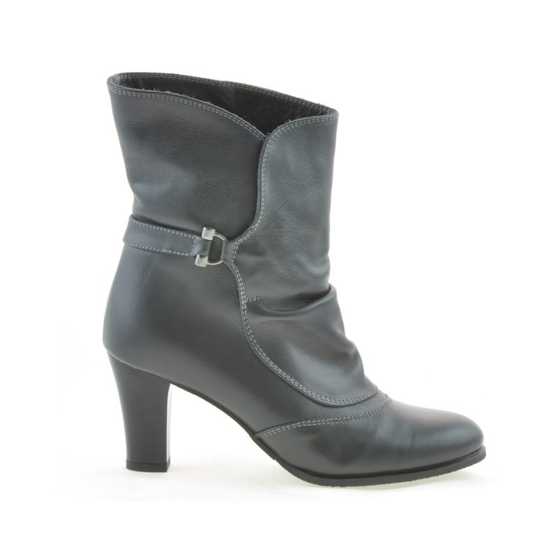 Damenstiefeletten 1116 grau