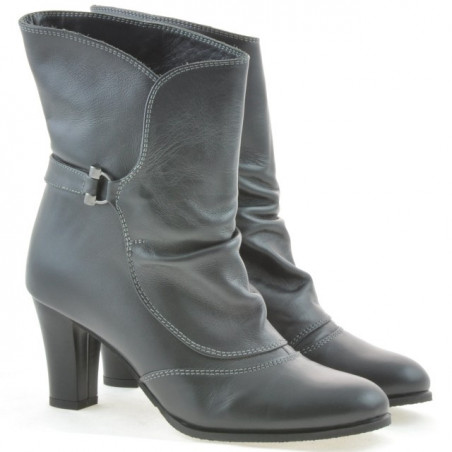 Damenstiefeletten 1116 grau