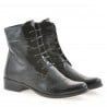 Damenstiefeletten 291 Lack Schwarz