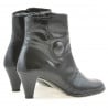 Damenstiefeletten 1101 schwarzer Lack
