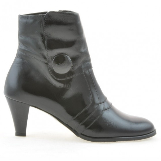 Damenstiefeletten 1101 schwarzer Lack Damenstiefeletten 1101 schwarzer Lack