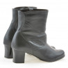 Damenstiefel 1122 schwarz kombiniert