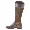 Damenstiefel 3293 Kaffee kombiniert