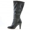 Damenstiefel 1119 schwarz kombiniert