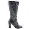 Damenstiefel 1129 schwarz