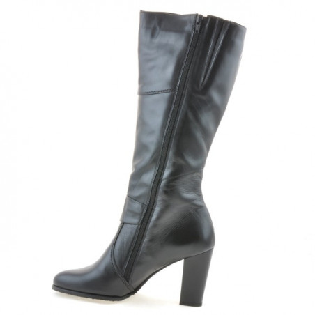 Damenstiefel 1129 schwarz