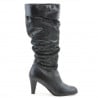 Damenstiefel 1120 schwarz+schwarze Antilope pic