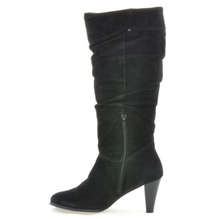 Damenstiefel 1120 Schwarz+Schwarz Antilope