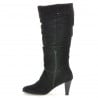 Damenstiefel 1120 Schwarz+Schwarz Antilope