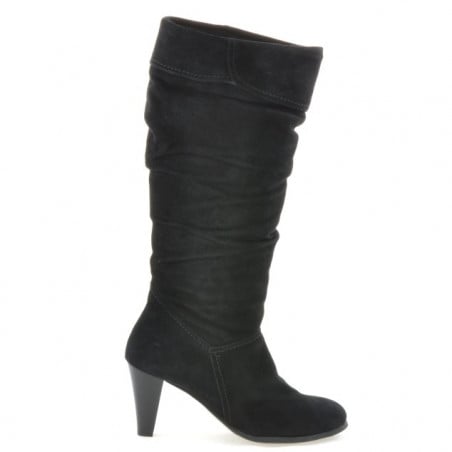 Damenstiefel 1120 Schwarz+Schwarz Antilope
