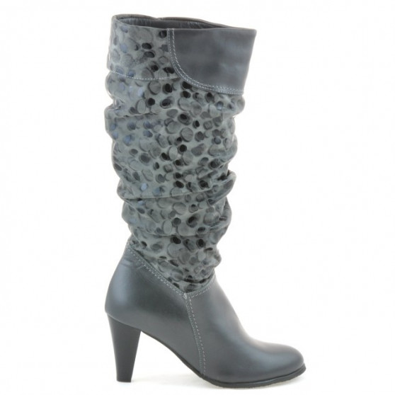 Damenstiefel 1120 grau+grau Antilope Damenstiefel 1120 grau+grau Antilope