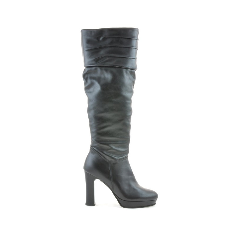 Damenstiefel 1118 schwarz
