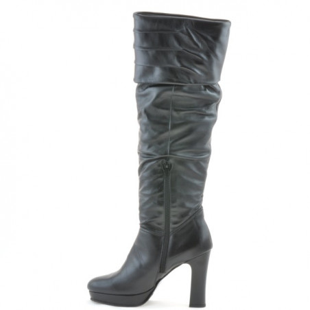 Damenstiefel 1118 schwarz