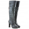 Damenstiefel 1118 schwarz