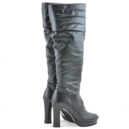 Damenstiefel 1118 schwarz