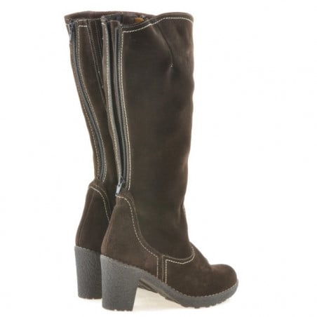 Damenstiefel 3258 Kaffee Velours