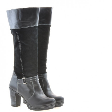 Damenstiefel 3234 schwarz