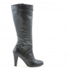 Damenstiefel 1119 schwarz