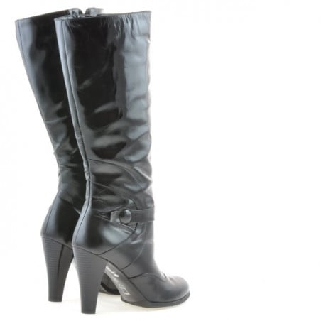 Damenstiefel 1119 schwarzer Lack