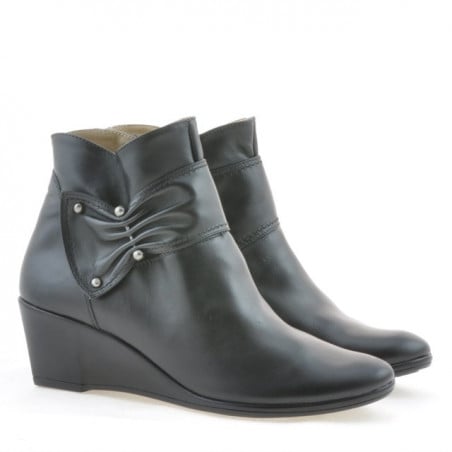 Damen Stiefeletten 242 schwarz
