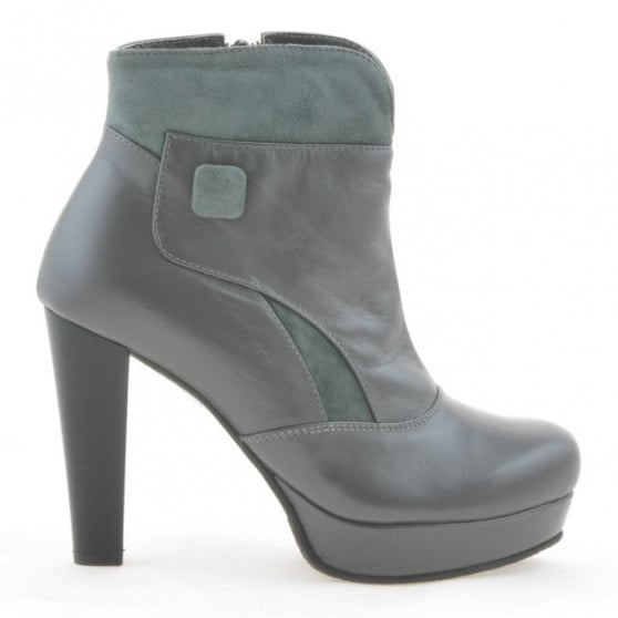 Damenstiefeletten 1125 grau+grau Antilope Damenstiefeletten 1125 grau+grau Antilope