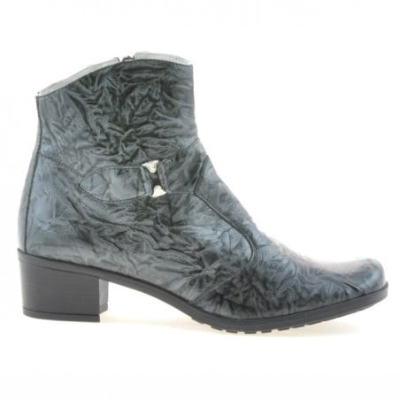 Damenstiefel 232 Crep Lack Grau