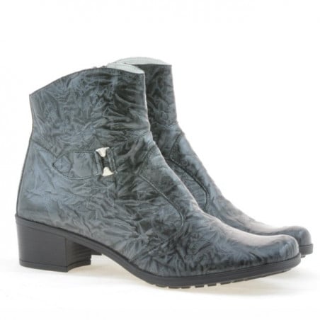 Damenstiefel 232 Crep Lack Grau