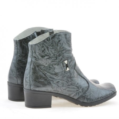 Damenstiefel 232 Crep Lack Grau